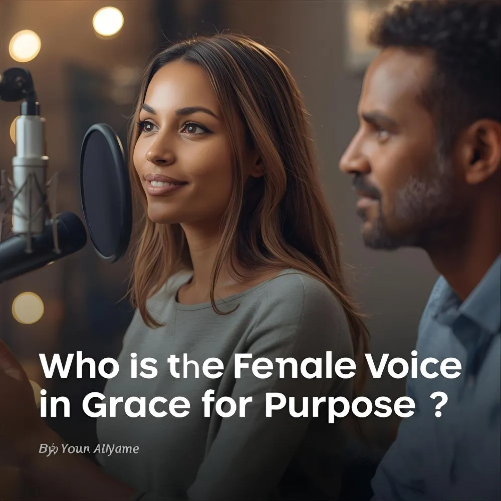 Who Is the Female Voice in Grace for Purpose