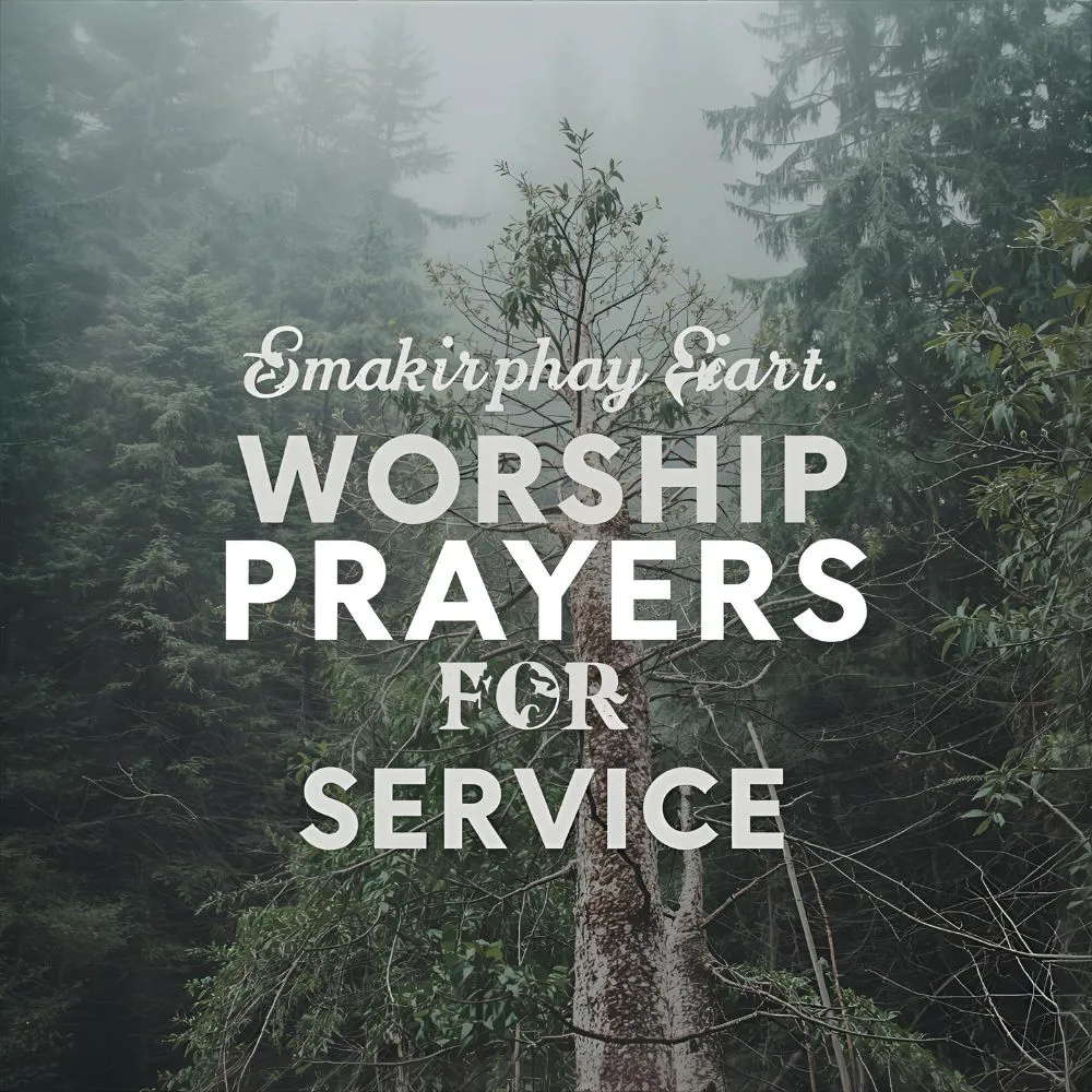 Worship Prayers for Service