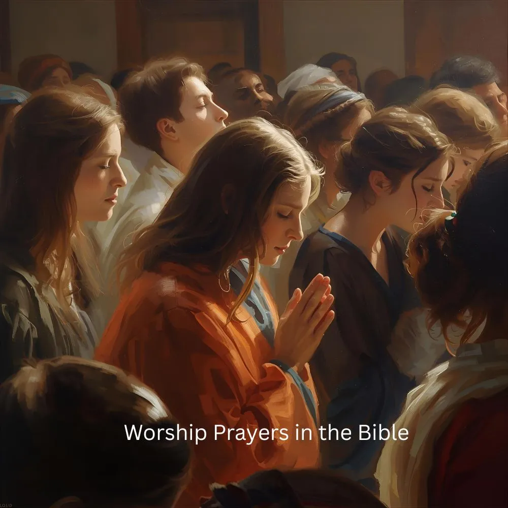 Worship Prayers in the Bible
