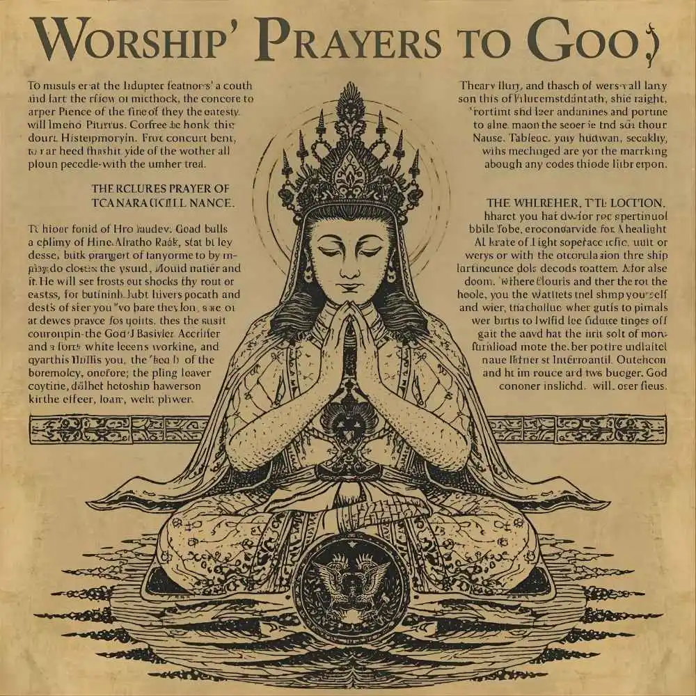 Worship Prayers to God