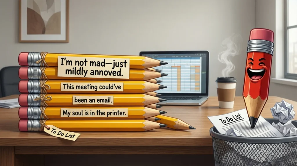 Office pencil jokes