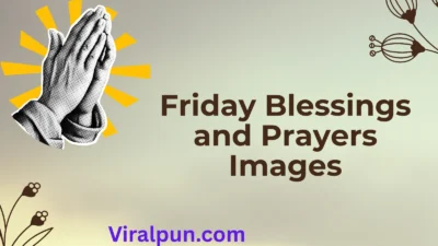 Friday Blessings and Prayers Images