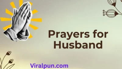 Prayers for Husband
