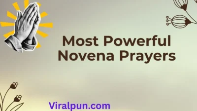 Most Powerful Novena Prayers
