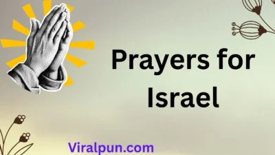Prayers for Israel