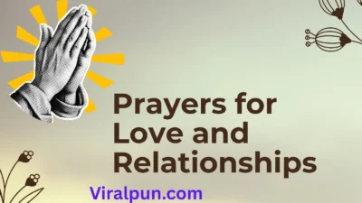 Prayers for Love and Relationships