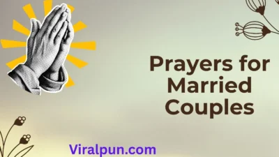 Prayers for Married Couples