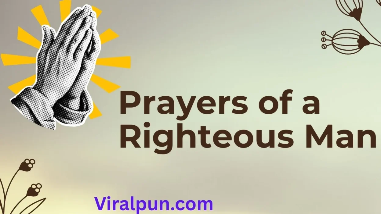 Prayers of a Righteous Man