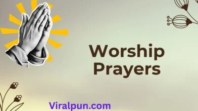 Worship Prayers