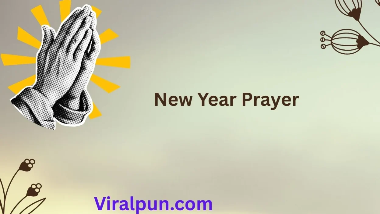New Year Prayer