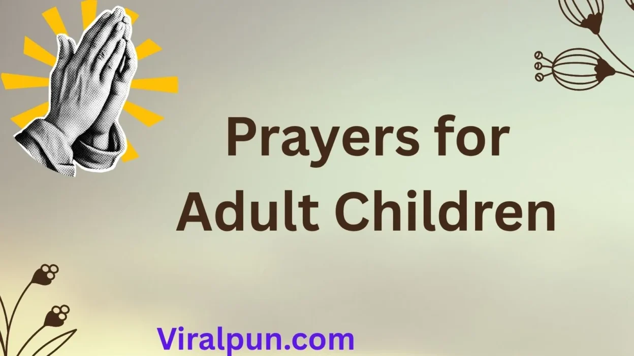 Prayers for Adult Children