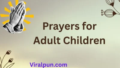 Prayers for Adult Children