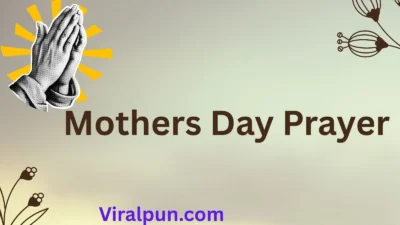 Mothers Day Prayer
