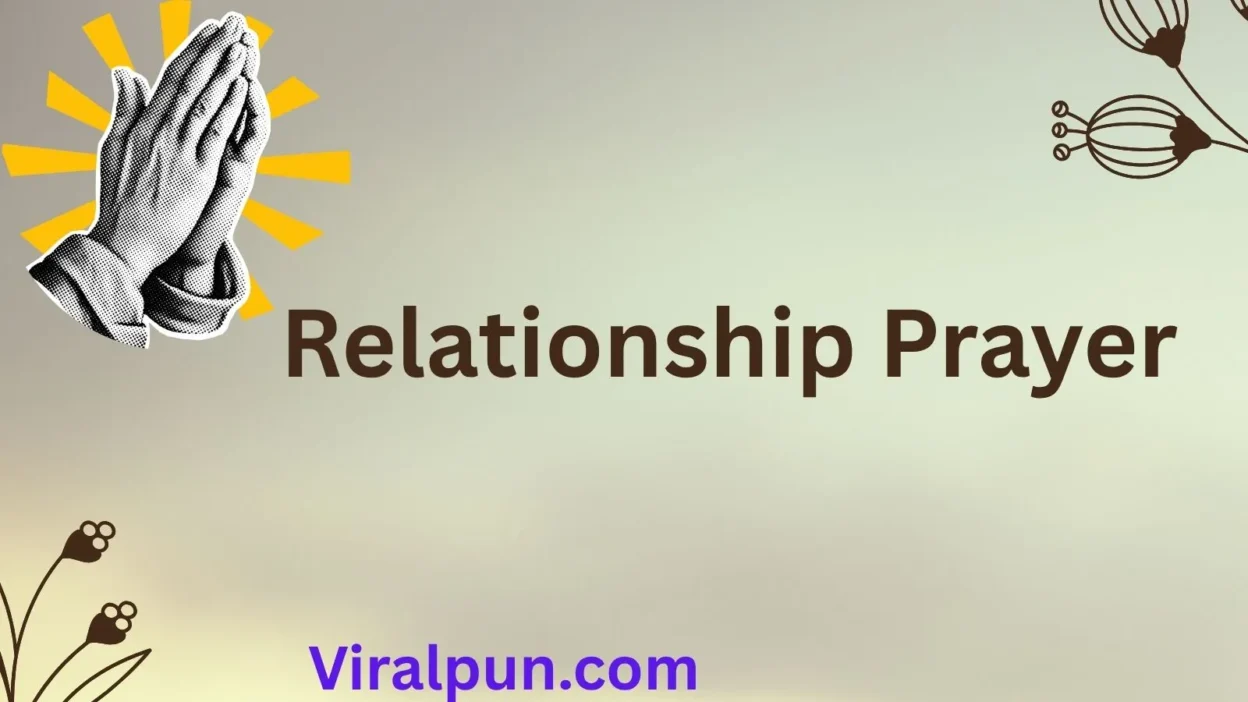 Relationship Prayer