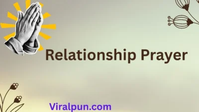 Relationship Prayer