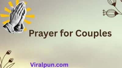 Prayer for Couples