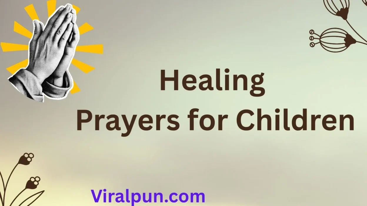 Healing Prayers for Children