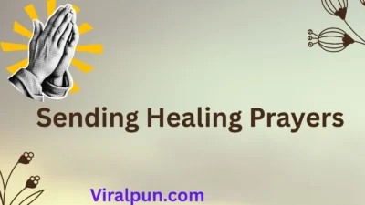 Sending Healing Prayers