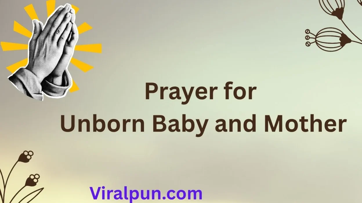 Prayer for Unborn Baby and Mother