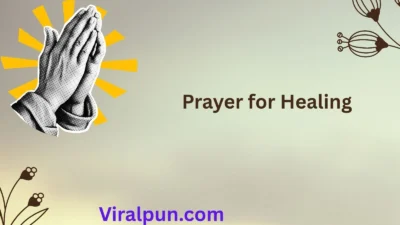 Prayer for Healing