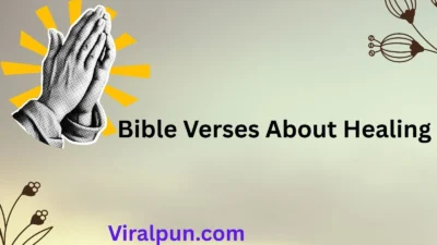 Bible Verses About Healing