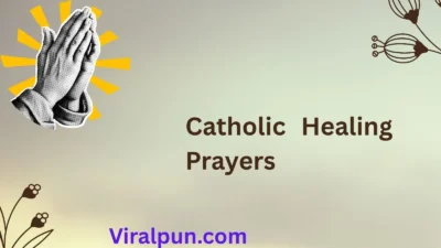 Catholic Healing Prayers