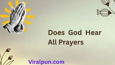 Does God Hear All Prayers