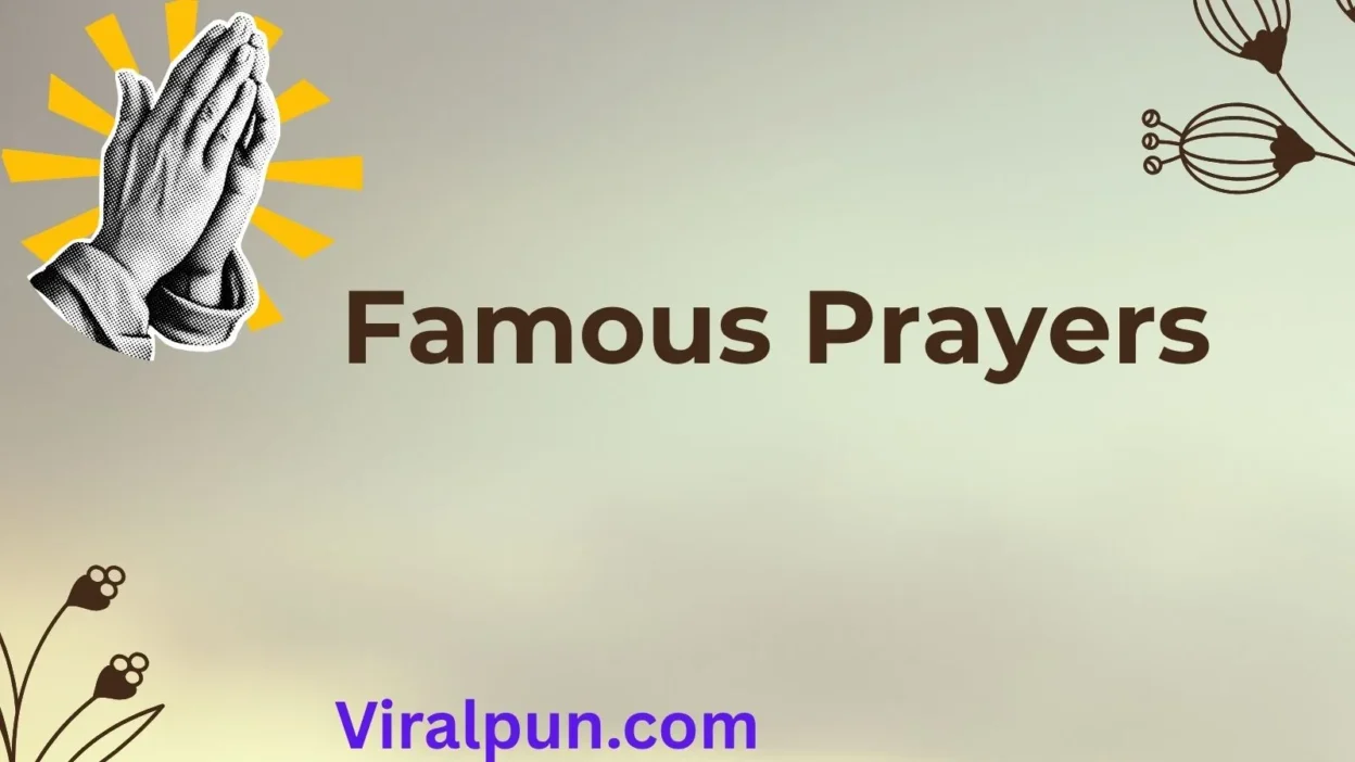 Famous Prayers
