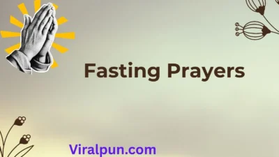 Fasting Prayers