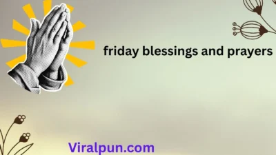 friday blessings and prayers