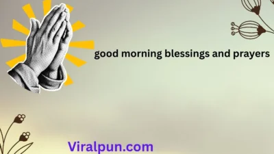 good morning blessings and prayers