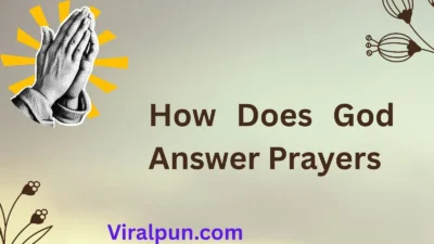 How Does God Answer Prayers