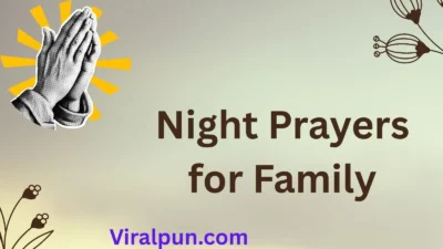 Night Prayers for Family