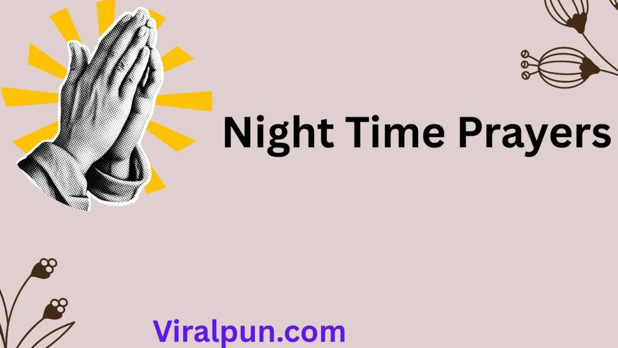 Night Time Prayers