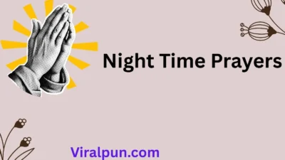Night Time Prayers