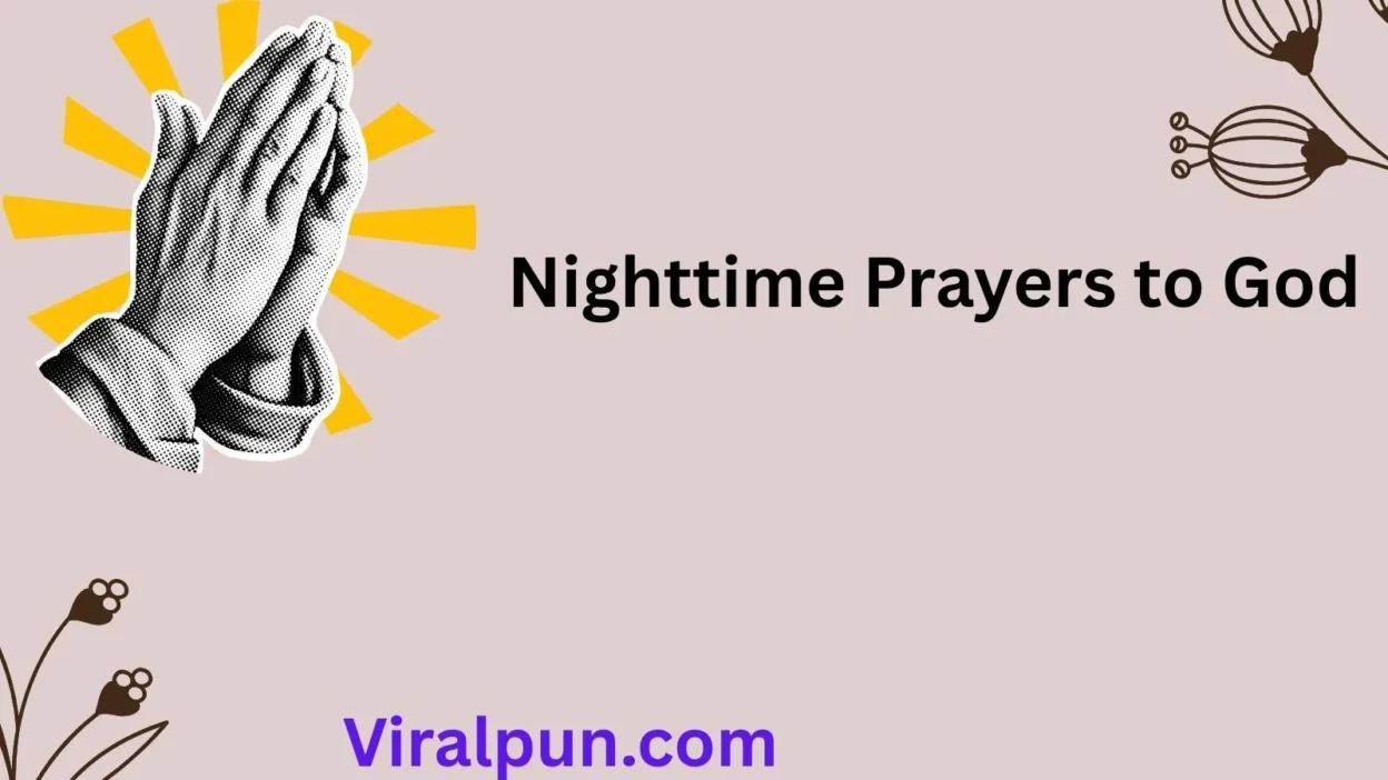 Nighttime Prayers to God