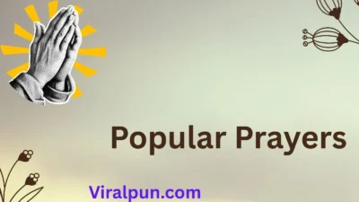 Popular Prayers