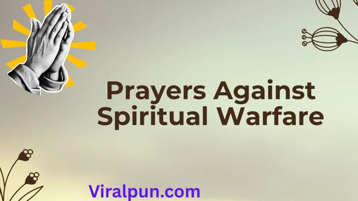 Prayers Against Spiritual Warfare
