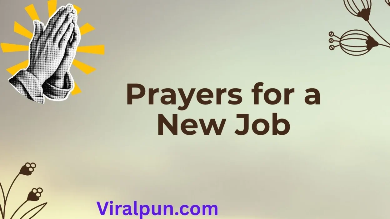 Prayers for a New Job