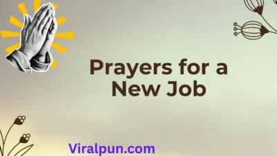 Prayers for a New Job