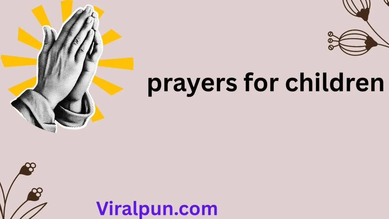 prayers for children