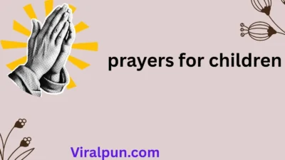prayers for children