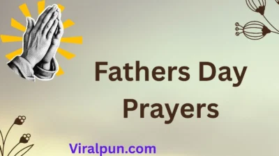 Fathers Day Prayers