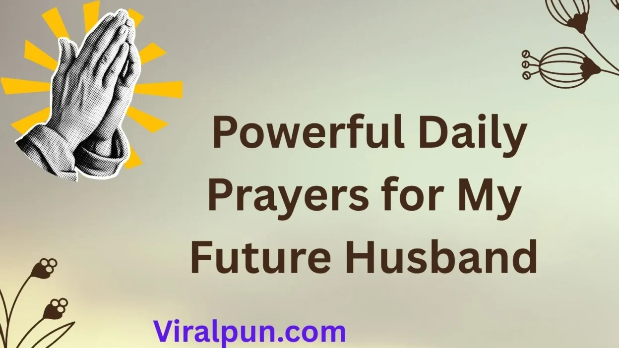 Prayers for Future Husband