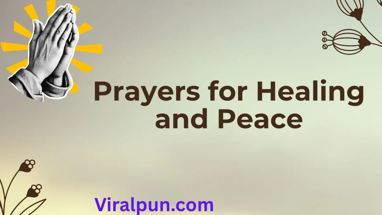 Prayers for Healing and Peace