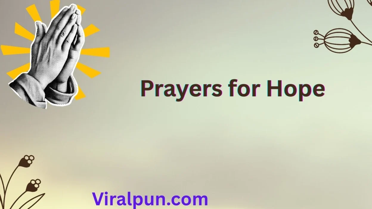 Prayers for Hope