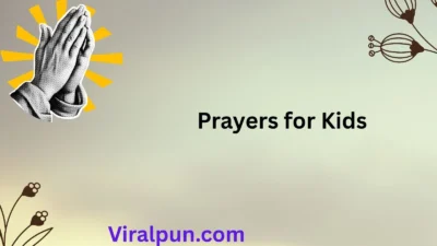 Prayers for Kids