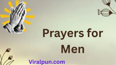 Prayers for Men
