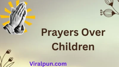 Prayers Over Children