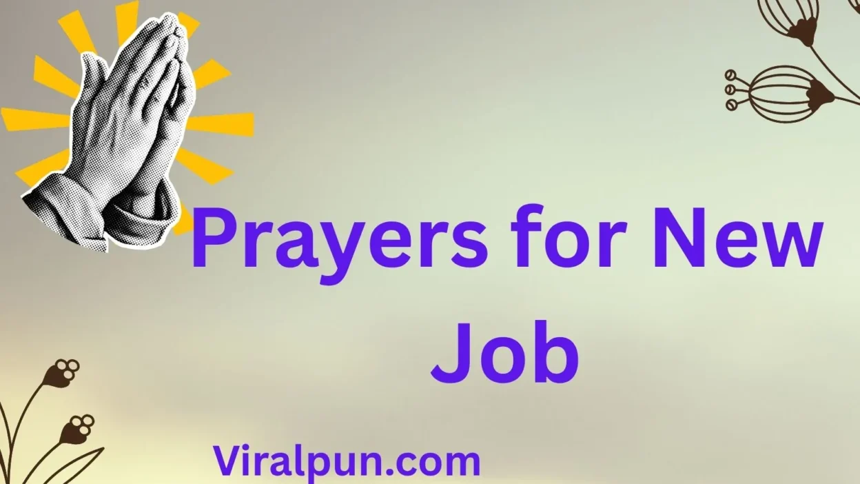 Prayers for New Job